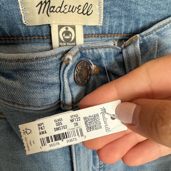 BNWT Women’s Madewell High-Rise Jeans - Picture 4 of 5